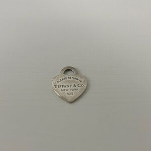 Tiffany & Co. Silver Heart Charm